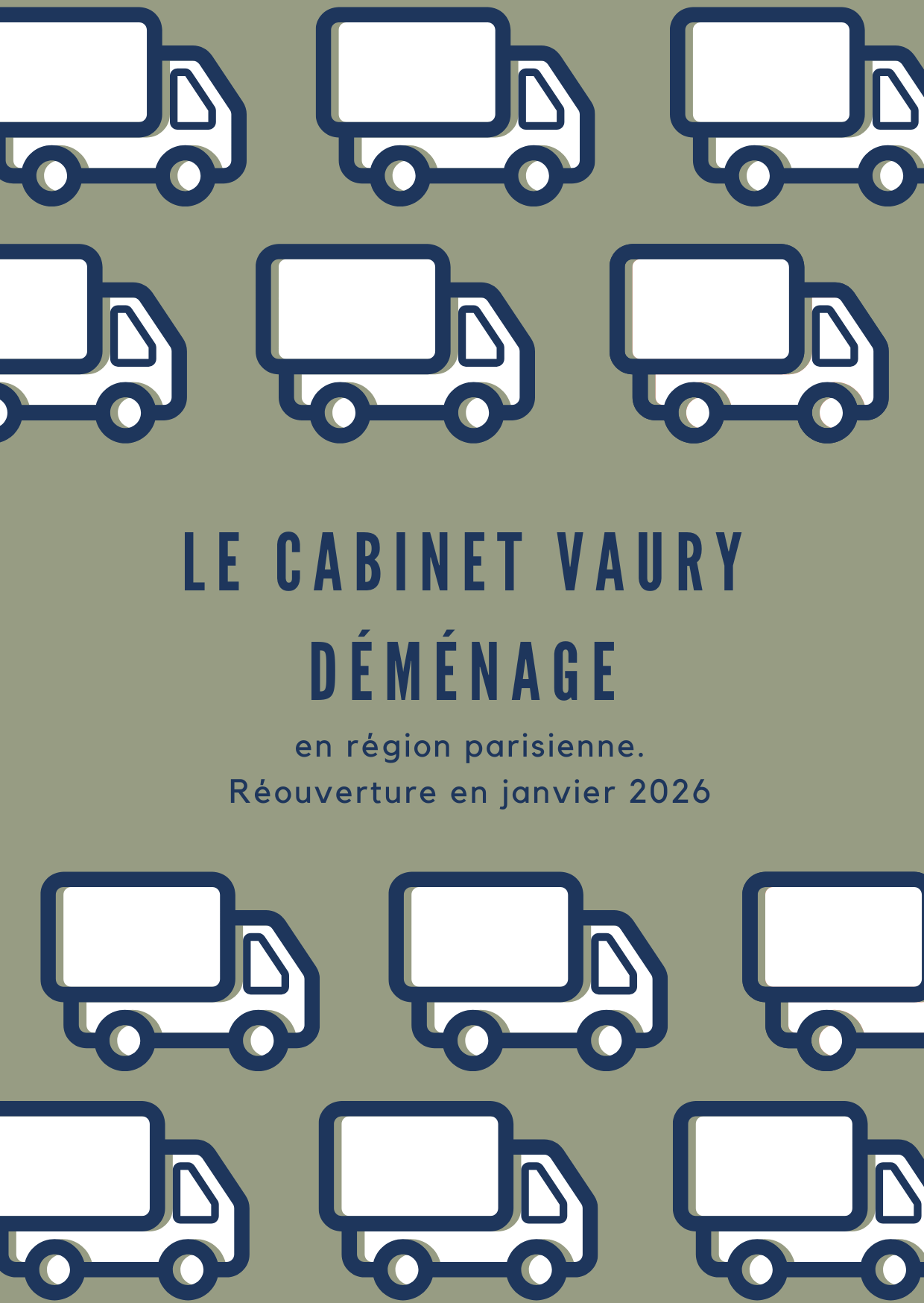 Le cabinet Vaury déménage